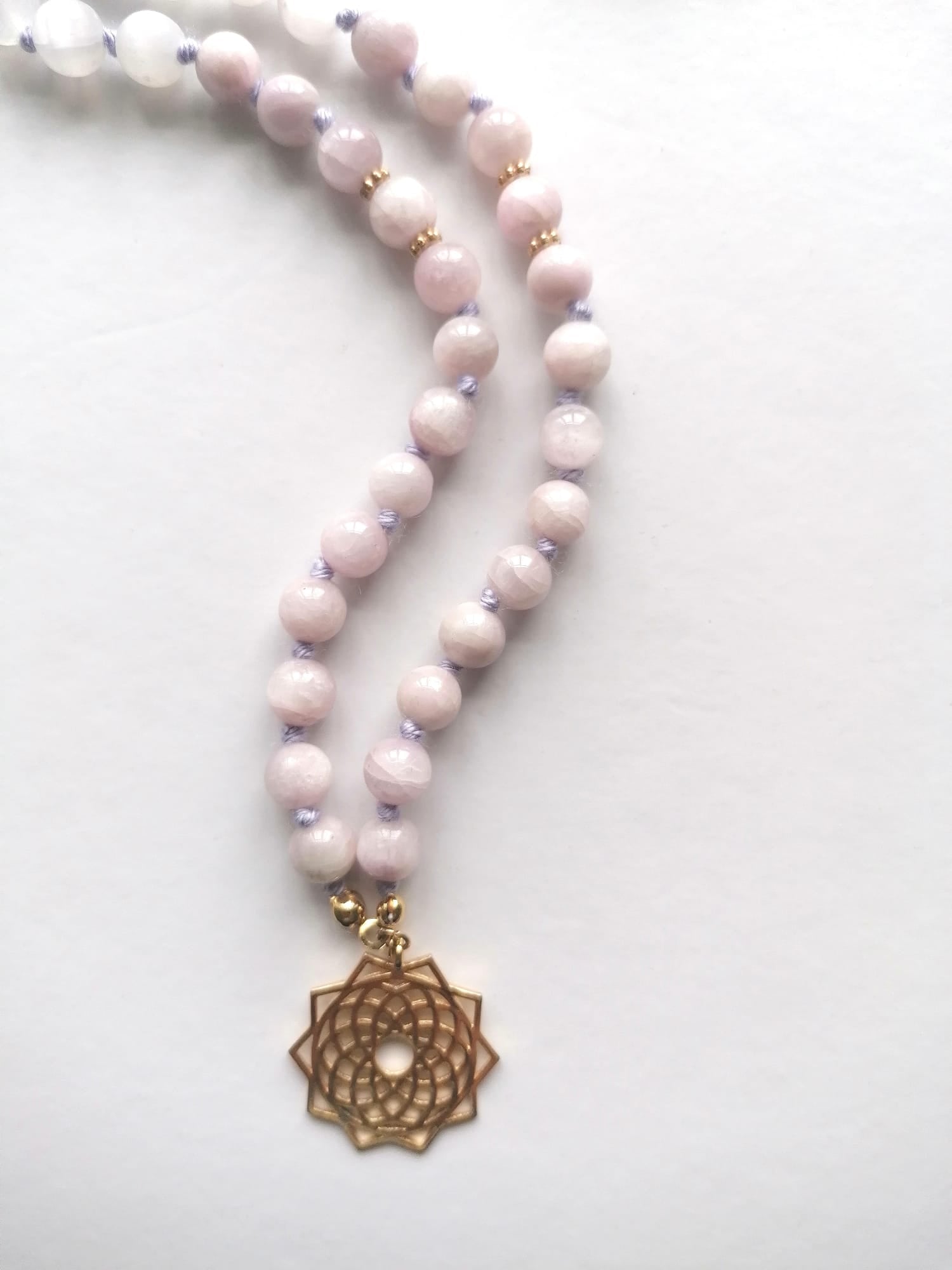 Collar de mala del Chakra Corona