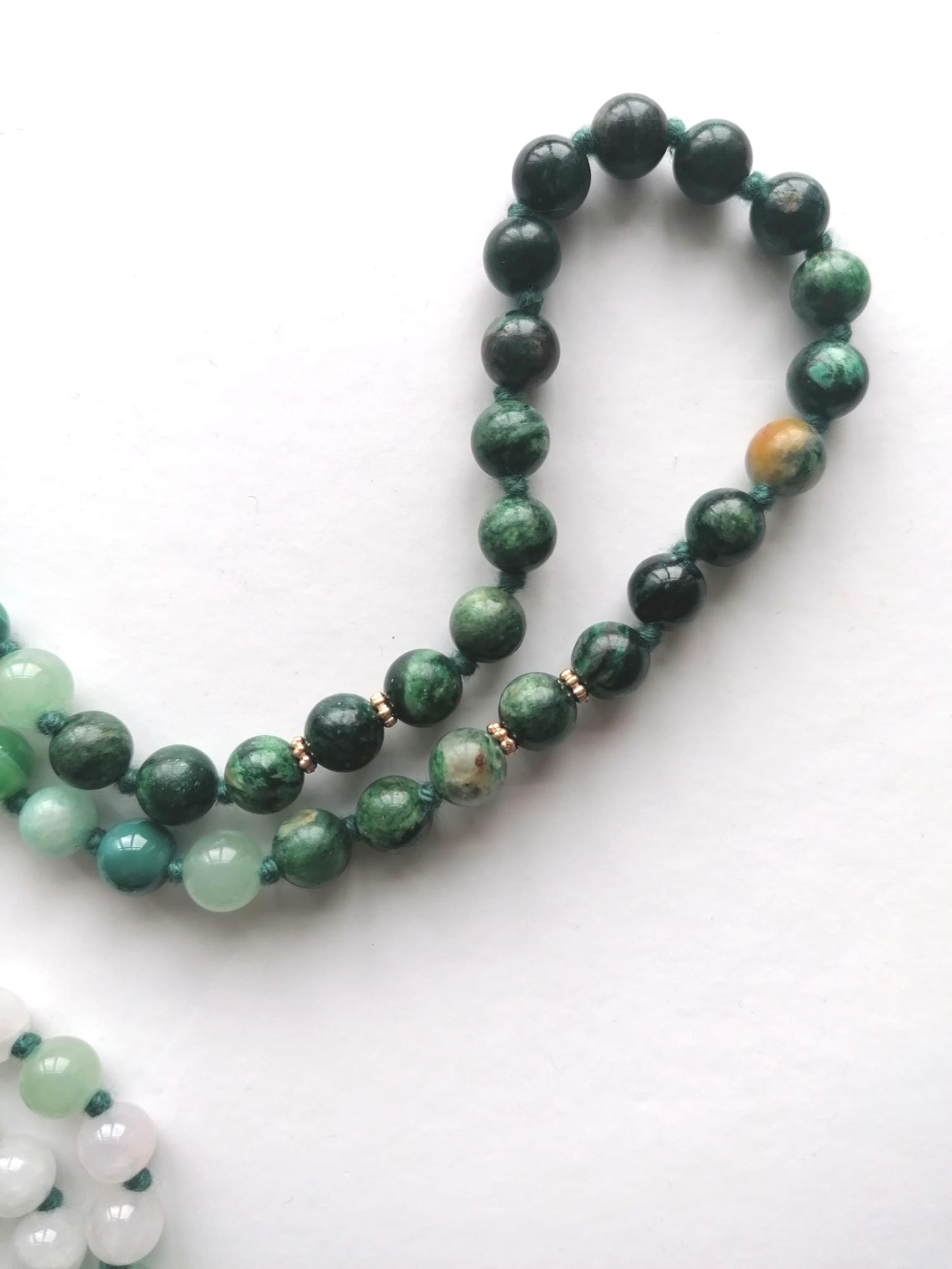 Collar Mala del Chakra del Corazón