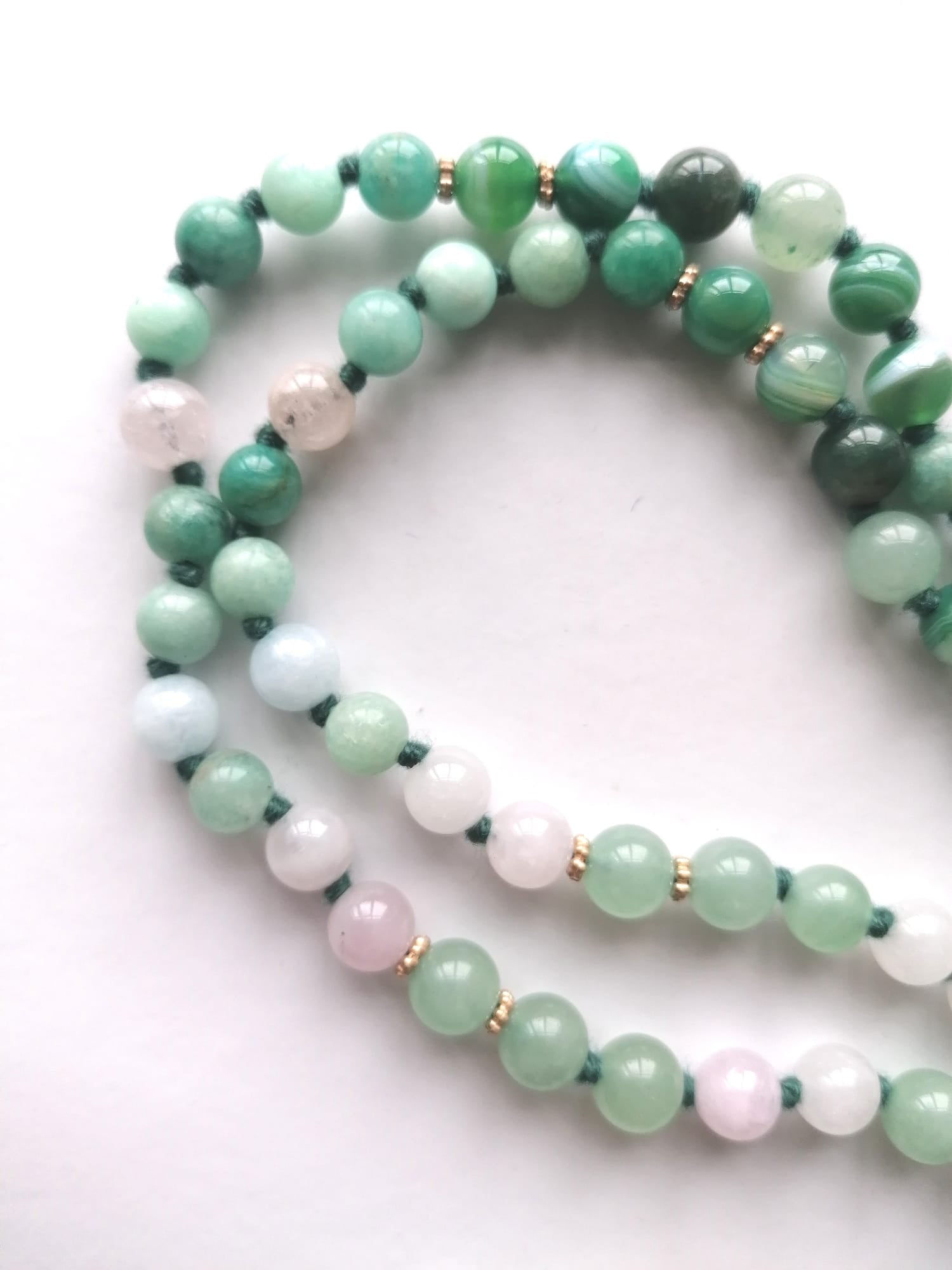 Collar Mala del Chakra del Corazón