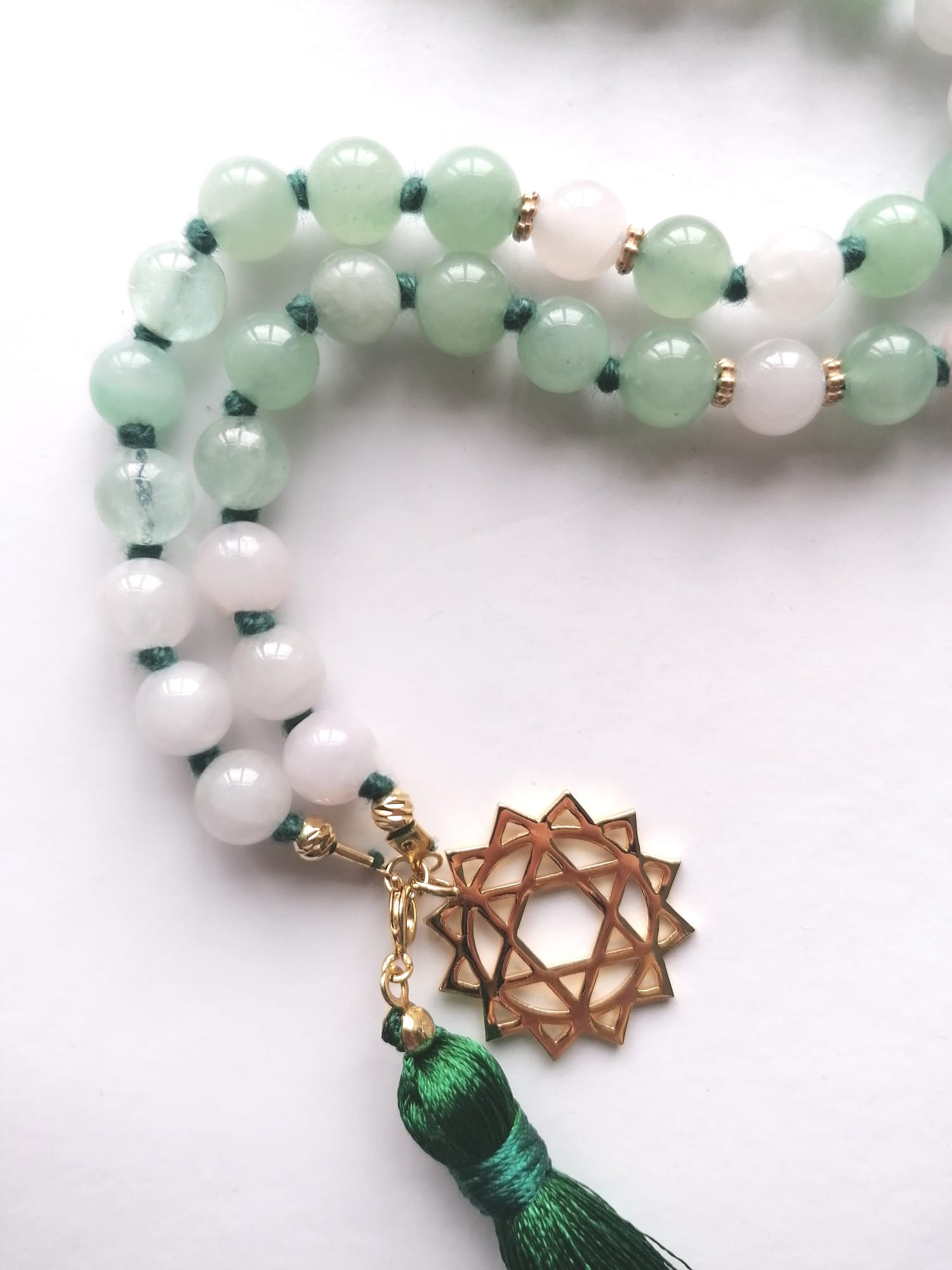 Collar Mala del Chakra del Corazón