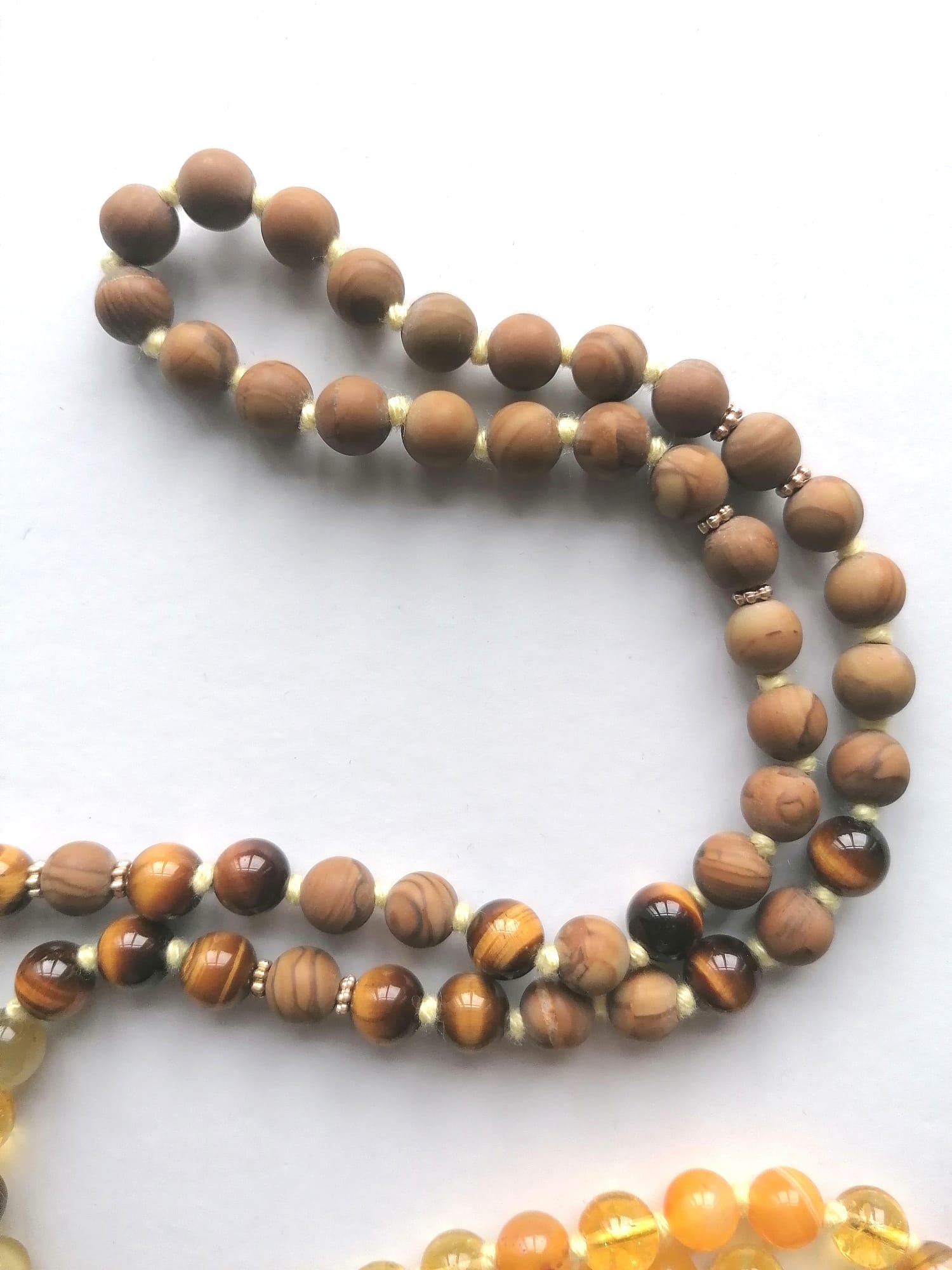 Collar Mala Chakra del Plexo Solar