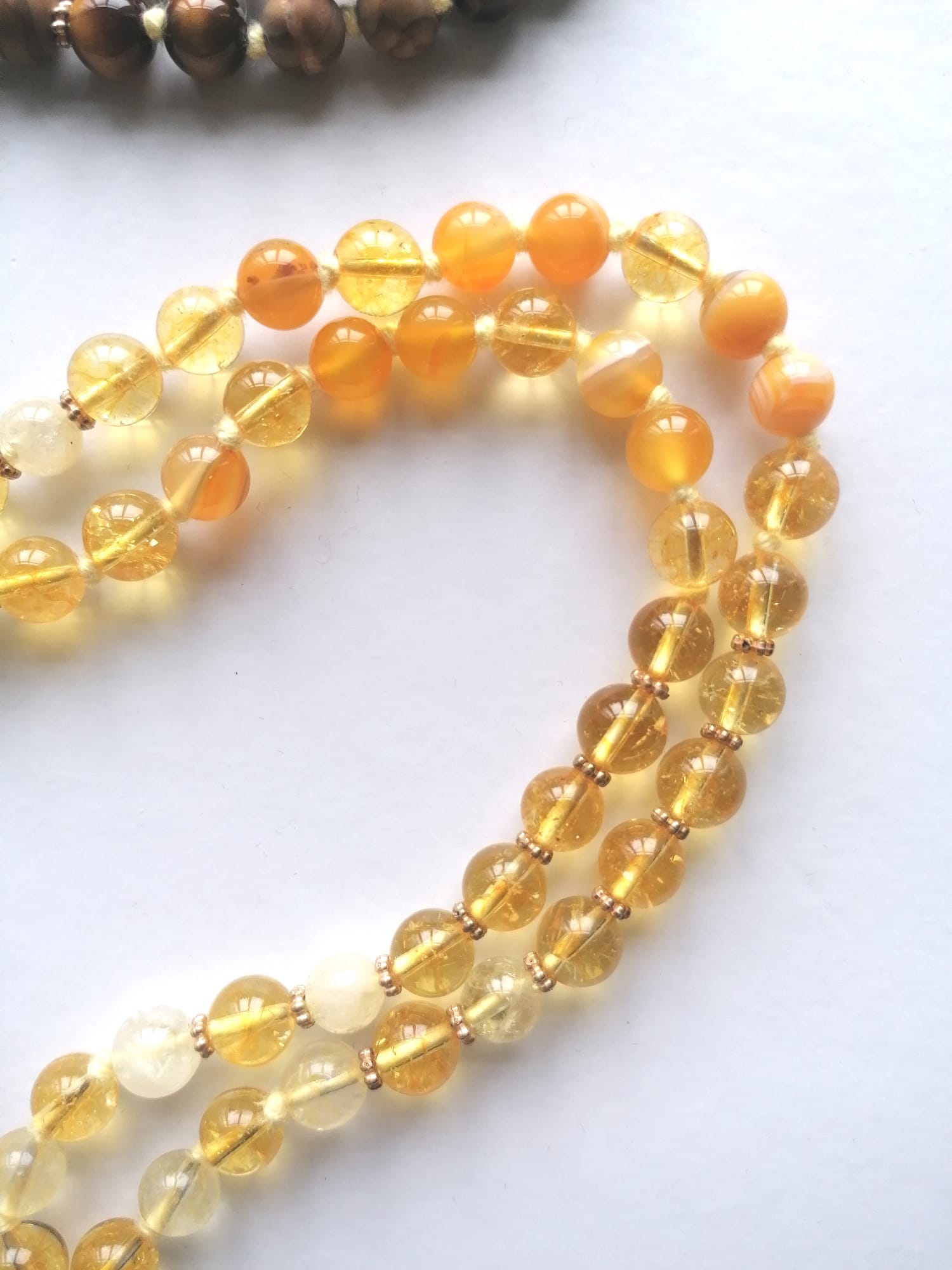 Collar Mala Chakra del Plexo Solar