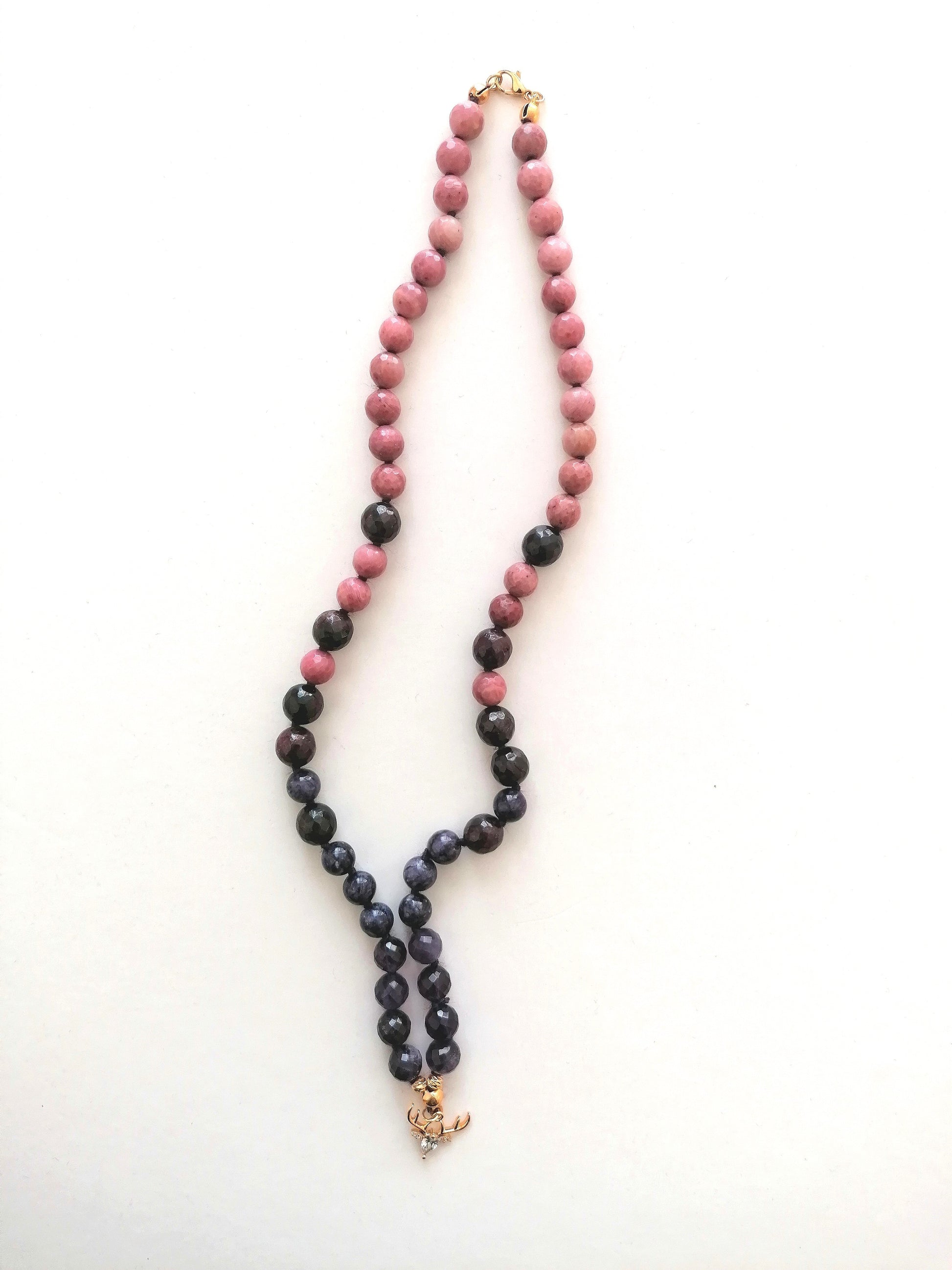 Collar Mala Chianti de 54 cuentas